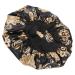 Healeved Girls Hair Ties and Sleep Cap Set - Satin Printing, Elastic Headband, Shower Cap - 2pcs, 26x26cm - As Shown - Buy Online on GoSupps.com