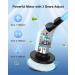 Leebein 2023 Electric Spin Scrubber: Cordless Cleaning Brush with 8 Brush Heads & Extension Handle - White - Buy Online on GoSupps.com