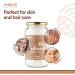 Montenativo Organic Coconut Oil - Premium Cold-Pressed Raw Coconut Fat for Cooking Hair & Skin | 3 x 1000ml Glass Jars - Buy Online on GoSupps.com