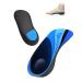 QBK Plantar Fasciitis Insoles Arch Support Insole Men Correction of Plattf ßen Achilles tendon inflammation O-legs X-legs heel spur 3/4 Orthopedic Insolations S S : 35-38