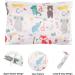 ALLY-MAGIC Waterproof Wet Dry Bag 22*15 cm - Washable Cloth Diaper Daycare Organizer for Swimsuits - Double Zipper Hanging Storage Bag - Buy Online on GoSupps.com