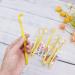 Buy Tedule Disposable Toothbrushes with Toothpaste - 150 Individually Packaged Yellow Brushes for Hotels Families and Nursing Homes - Buy Online on GoSupps.com