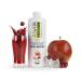 Asvita Beverage Concentrate Fresh Mix 1:80 - 1L Sugar-Free Syrup | 26 Low-Calorie Flavors (Apple Cherry) - Perfect for International Shipping - Buy Online on GoSupps.com