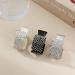 FRDTLUTHW 1.77 Small Hair Claw Clips for High Ponytail - Pack of 3 (Gold, Silver, Black) - Buy Online on GoSupps.com
