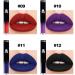 4Pcs Matte Liquid Lipstick Set - Dark Red Purple Blue Black | Long Lasting Waterproof Lip Stain Gift Set for Women - Buy Online on GoSupps.com
