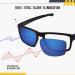 SEEABLE Polarized Mirror Replacement Lenses & Nose Piece for Oakley Fives Squared - Black Chrome Mirror + Silver Mirror - Buy Online on GoSupps.com