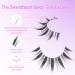 Spiky Manga Lashes 14MM Japanese Short Anime False Eyelashes Natural Korean Clear Band Cosplay Lashes Pack 7 Pairs by GODDVENUS C-manga - Buy Online on GoSupps.com