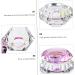 minkissy 3pcs Nail Art Crystal Cup Glass Container Nail Art Acrylic Bowl Glass Terrarium with Lid Manicures Art Cup Nail Acrylic Glass Jar Terrariums Washing Cups White Crystal Nail Powder 6.5x6.5cmx3pcs Pinkx3pcs - Buy Online on GoSupps.com