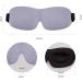 Relax Melodies Blackout Eye Mask 2 Pack - Adjustable 3D Contoured Cotton Sleeping Mask for Men and Women - Ideal for Travel - Purple & Black - Buy Online on GoSupps.com