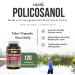 Herba Policosanol 20mg with Plant Sterols and Fenugreek - 120 Vegetable Capsules | Cholesterol Supplement to Lowering and Supporting Healthy Cholesterol Levels and Heart Health | Made in Canada - Buy Online on GoSupps.com