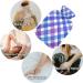 NAANLE Lila Plaid Transparent Hot Water Bottle - 2L Large for Menstrual Cramps Pain Relief Hand/Foot Heat & Cold Therapy - Buy Online on GoSupps.com
