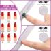150 Pcs Double Sided 100/180 Grit Nail Files - Washable & Reusable Emery Boards for Manicure - Home & Salon Use - Buy Online on GoSupps.com