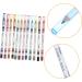 FRCOLOR 24 Pcs Eyeliner Pencil Lip Liner Jaw Trainer Colored Eye Liner Pencils Set Liquid Eyeliner Mousse 1 count (Pack of 1) Colorfulx2pcs - Buy Online on GoSupps.com