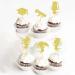 Keaziu 24 Pack 2024 Graduation Cupcake Toppers Graduated Boys and Girls 2024 Congrate Grad Cupcake Picks for 2024 Graduation Theme Birthday Party Supplies Baby Gold - Buy Online on GoSupps.com