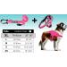 Shop Patented XL Pink Dog Leash & Harness for Biking - Includes 3-Ring Dishes & Special Bicycle Bridles - Buy Online on GoSupps.com