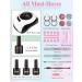 Btiztlla 32 Colors Gel Nail Polish Kit with 120W LED Light | UV LED Nail Lamp Starter Kit for DIY Manicure | No Wipe Base & Top Coat Included - Buy Online on GoSupps.com