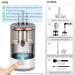 2024 Upgrade Electric Makeup Brush Cleaner - Rechargeable & Automatic for Deep Cleaning | Perfect for Beauty Brush Sets Eyeshadow & Blush Brushes - Buy Online on GoSupps.com