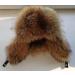 XUYUZUAU Men's Genuine Leather Russian Ushanka Hat with Fox Fur - Winter Natural Brown - Buy Online on GoSupps.com