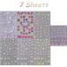 VOTACOS 7 Sheets Flower Nail Art Stickers - 3D Embossed Spring Floral Decals for Manicure | Colorful Daisy French Tip Accessories - Buy Online on GoSupps.com