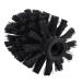 Toilet Bowl Brush Head Toilet Bowl Brush Head Easy Screw-On Design for Master Guest Room Children Room Bathroom Black