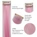 LSKJMO 8PCS Light Pink & Purple Hairpieces - Clip-in Colored Extensions for Girls | Party Highlights | Synthetic Hair - Buy Online on GoSupps.com