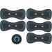 Portable Mini Cervical & Leg Massager - Adjustable Frequency for Neck Shoulder Back Waist & Arms Pain Relief | Includes 5 Massage Plasters - Buy Online on GoSupps.com