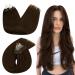 Ugeat real hair extensions microring brown extensions microring real hair remy micro loop real hair extensions chocolate brown 50g 35cm 50 strands 35 cm 1.microring #4