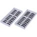 Zelausica 20 Pairs Natural Makeup Eyelash Eye Lashes - Buy Online on GoSupps.com