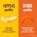 Hippeas Organic Chickpea Puffs Cheeze Variety Pack - Vegan White Cheddar & Nacho Vibes - 4 oz (Pack of 6) - Buy Online on GoSupps.com