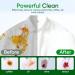 Eco-Friendly Travel Laundry Detergent Sheets - Fisroa 300 Loads Plastic-Free Fresh Linen Scent Perfect for Camping & Dorms - Buy Online on GoSupps.com