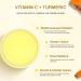 NEUTRIHERBS Turmeric Face Scrub | Exfoliating Vitamin C Scrub Cream for Smooth & Bright Skin - 1.76oz - Buy Online on GoSupps.com