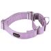 Mikivery Martingale Dog Collars Nylon Adjustable and Safety Choke Training Violet Comfortable Pet Collar for Medium and Large Dogs Violet M:35.5cm-53cm