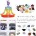 20pcs Beginner's Crystal Variety Set for Chakra Balancing and Reiki Healing - Tumbled Gemstones for Meditation and Energy Healing - Buy Online on GoSupps.com