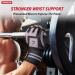 Padded Workout Gloves with Elastic Wrist Wraps - Full Palm Protection for Weightlifting - Grey Medium - Buy Online on GoSupps.com