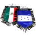 Mexico Honduras Mini Banner: Car/Home/Wall Decor Flag Accessory - Buy Online on GoSupps.com