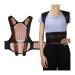 Tourmaline self -warming magnetic field therapy waist back shoulder posture corrector spine lumbar support back support belt pain relief (color: 108pcs magnet size: large)