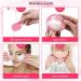 Lurrose 120 Compressed Face Sponges - Pink Cellulose Makeup Remover Pads for Gentle Peeling & Facial Cleansing | Perfect Scrubber for Women & Girls - Buy Online on GoSupps.com