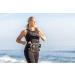 Temp Brand Adjustable Hydration Running Belt with Water Bottle Set - Black - Buy Online on GoSupps.com