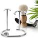 Premium Wooden Shaving Stand for Men | Razor & Brush Holder with Alloy Base | International Shipping Available - Buy Online on GoSupps.com