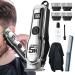 Hair cutting trimmers Electric Clippers for Men HaircutStyle for Bald Head Silent Scissors with Ergonomic Handle for Beginners Daily Use