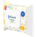Johnson's Baby Disposable Hand & Face Cleansing Wipes 25 ct - Gentle 99% Germ & Dirt Removal for Delicate Skin, Pre-Moistened, Allergy-Tested, Paraben & Alcohol-Free - Buy Online on GoSupps.com