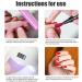Nail Art Pens Set - 8 Colors 3-in-1 5ml One Step DIY Nail Gel Pen for Women Girls - Manicure Pedicure Varnish Pens for Home Salon - Buy Online on GoSupps.com