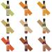 The Bay Tree Dressing Pick N Mix - Choose From 9 Flavours | Tasty Balsamic Vinegar Creamy Caesar Hot Chilli & Ginger Spiced Mango Lemon-Cracked Pepper & More - Pack of 4