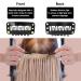 50 Pieces Black Hair Extension Clips - Durable 6 Teeth Silicone Metal Wig Clips for Women - Buy Online on GoSupps.com