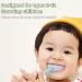 Buy Blue Tiger Baby Training Toothbrush - Soft Silicone Manual Toothbrush for Kids 2-6 Years | Cartoon Design for Complete Dental Hygiene - Buy Online on GoSupps.com