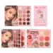 Eyeshadow Palette | 21 Colours Bookstyle Blush Makeup Kit Full Face Makeup Palette for Women Girls and Lovers Daily Use Wedding Party and Party