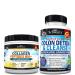 BioSchwartz 15 Day Cleanse for Colon and Gut Health Plus Hydrolyzed Collagen Peptides Powder (40+ Servings)