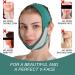 Reusable Double Chin Strap Tightening Tape - V Line Face Slimmer Shaper for Women and Men Comes with A Storage Bag(Green) - Buy Online on GoSupps.com