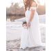 BUOYDM Maternity Photography Props Dress - Elegant White Dress for Pregnant Women - Buy Online on GoSupps.com