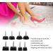 High Heel Repair Tip - TPU Polyurethane Iron Replacement for Quiet Use at Home Office & Parties - Buy Online on GoSupps.com